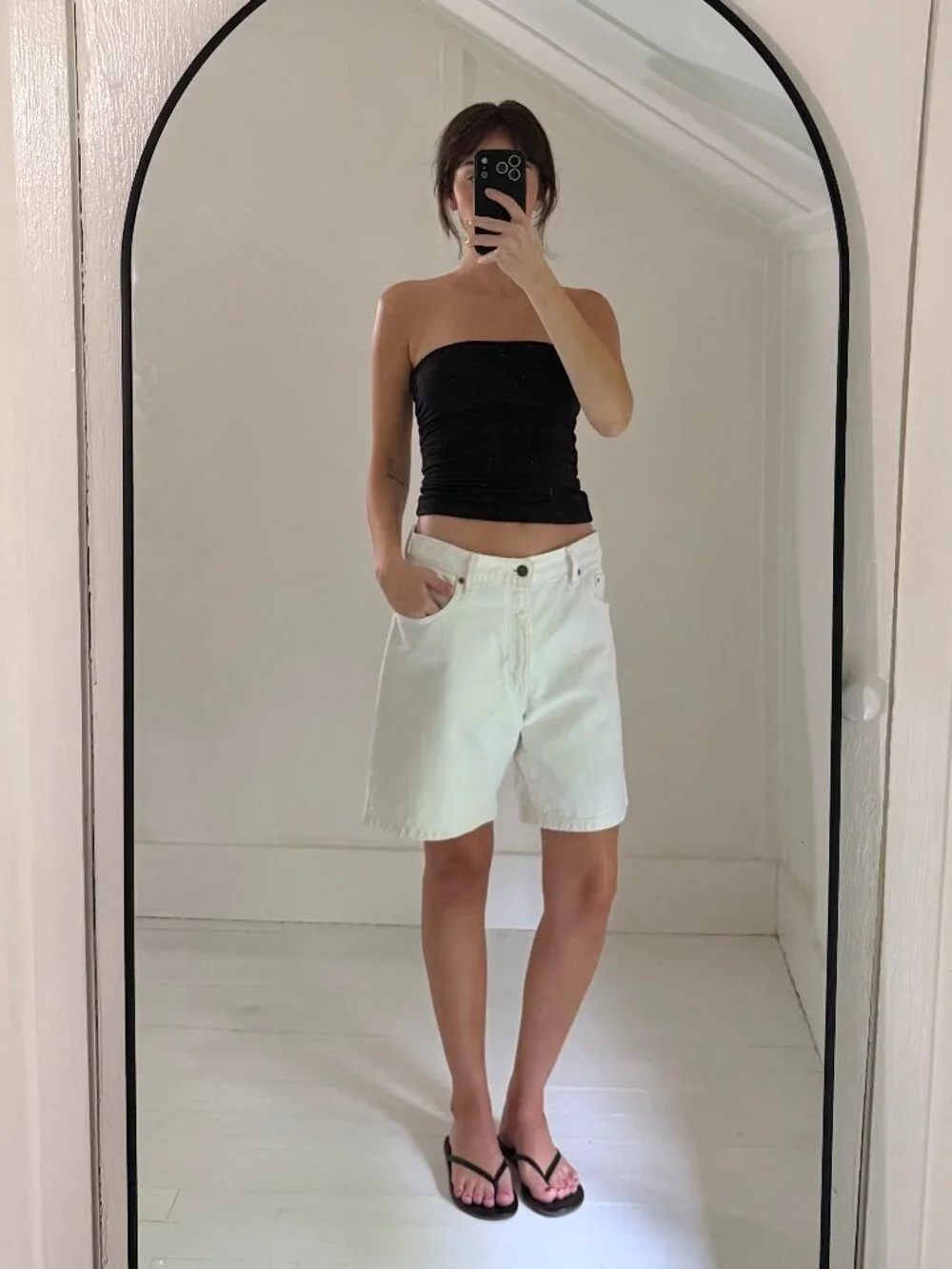 Levi's 550 Vintage '94 Relaxed Fit Jean Shorts Size 11 White